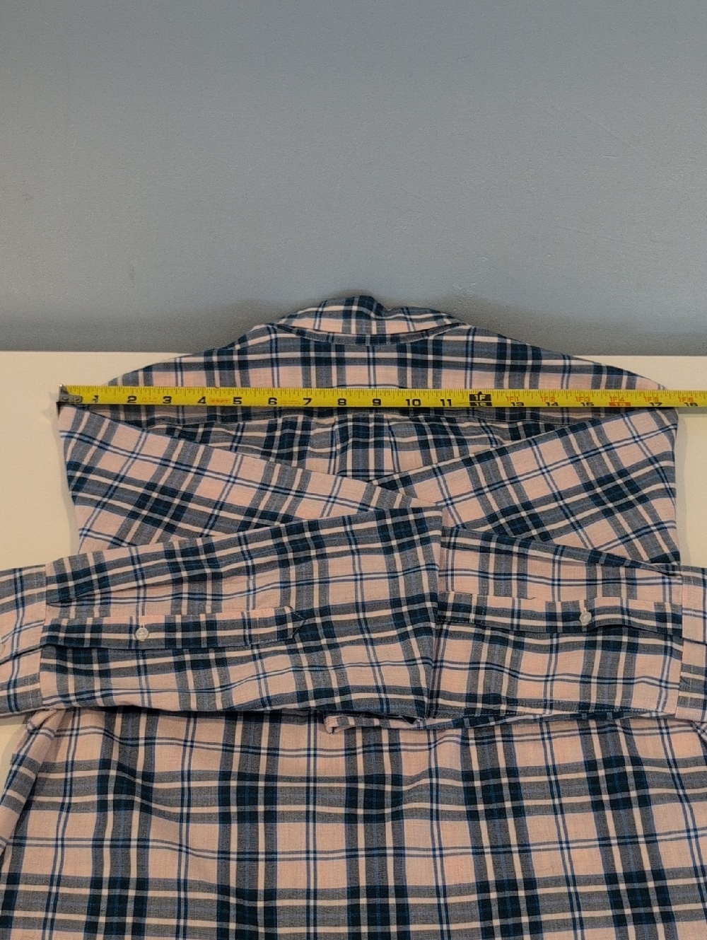 J. Crew Men's Small Slim Fit Stretch Long Sleeve Button Down Shirt Style #H4737 - Picture 13 of 14